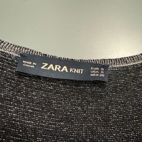 Zara knit peplum top - Picture 4 of 4